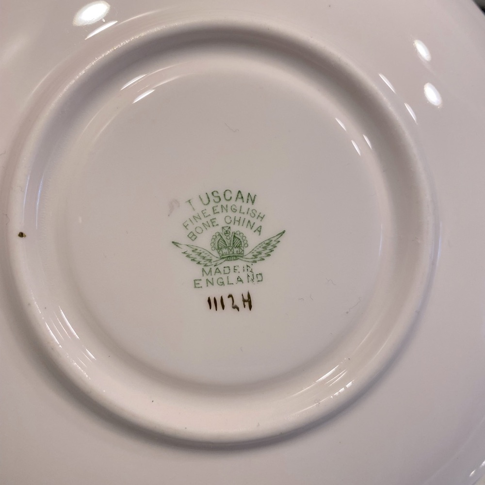 Tuscan Bone China Tea Cup & Saucer - Picture 5 of 6